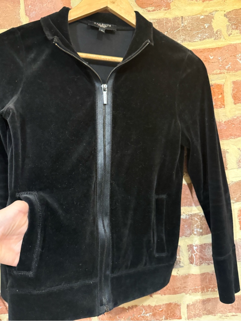 Y2K Velour Track Warmup Women’s Velvet Zip-Front Jacket